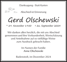 Announcement