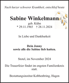 Announcement