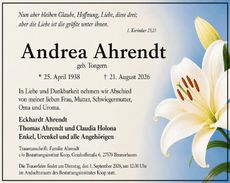 Ankündigung