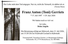 Ankündigung