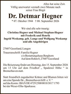 Ankündigung