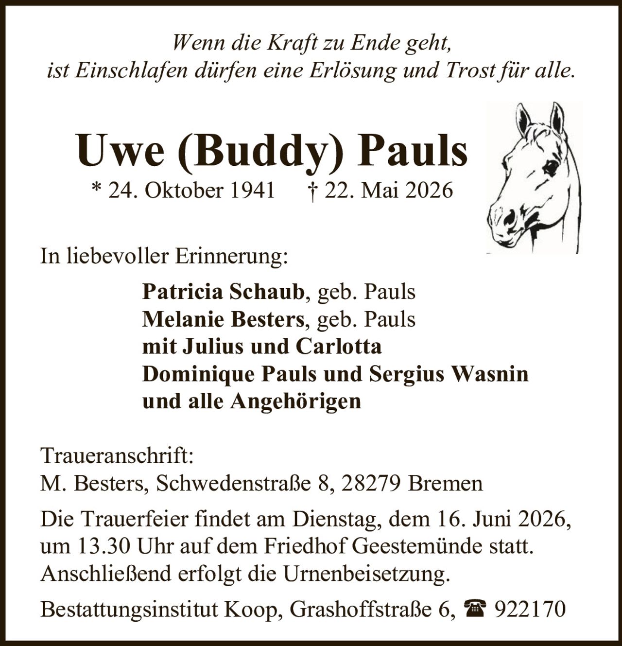 Ankündigung