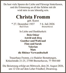 Ankündigung