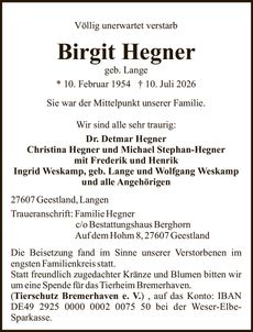 Ankündigung