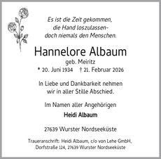 Announcement