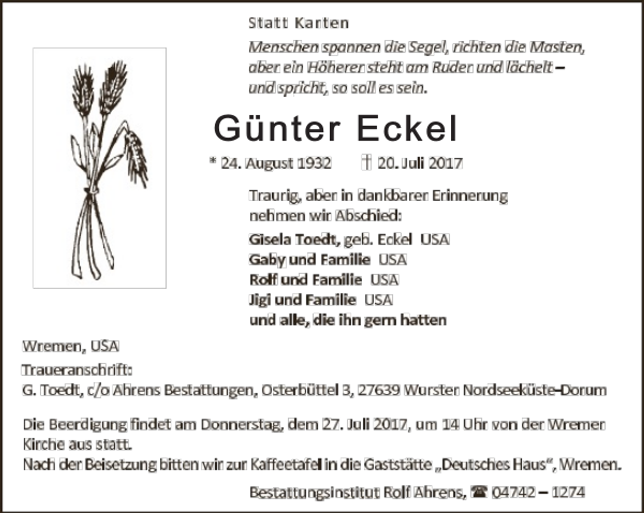 <p>Günter Eckel</p>