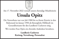 Ankündigung