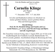 Ankündigung