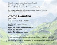Ankündigung