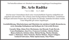 Ankündigung