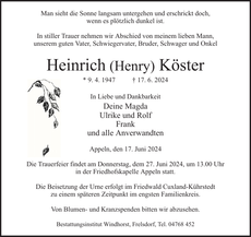Ankündigung