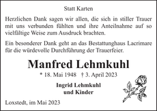 Ankündigung