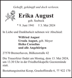 Ankündigung