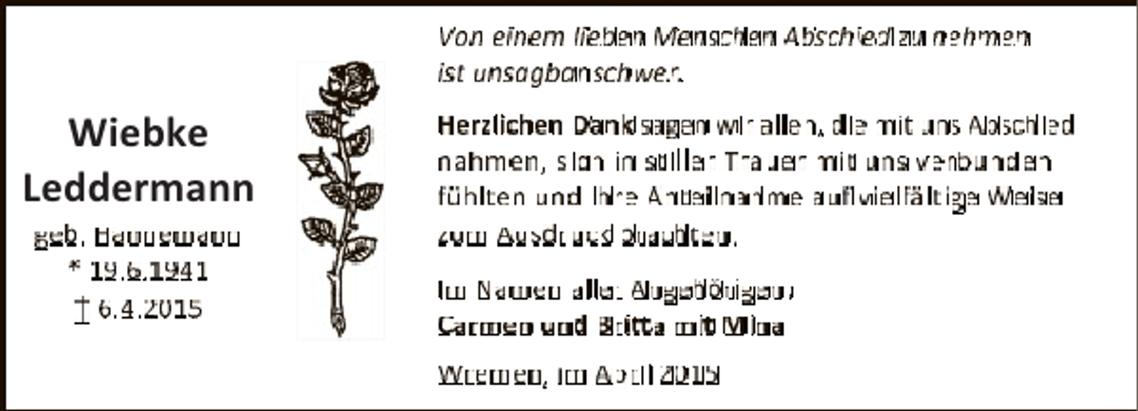 <p>tŝĞďŬĞ<br />>ĞĚĚĞƌŵĂŶŶ</p>
