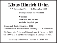 Ankündigung