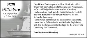 Ankündigung