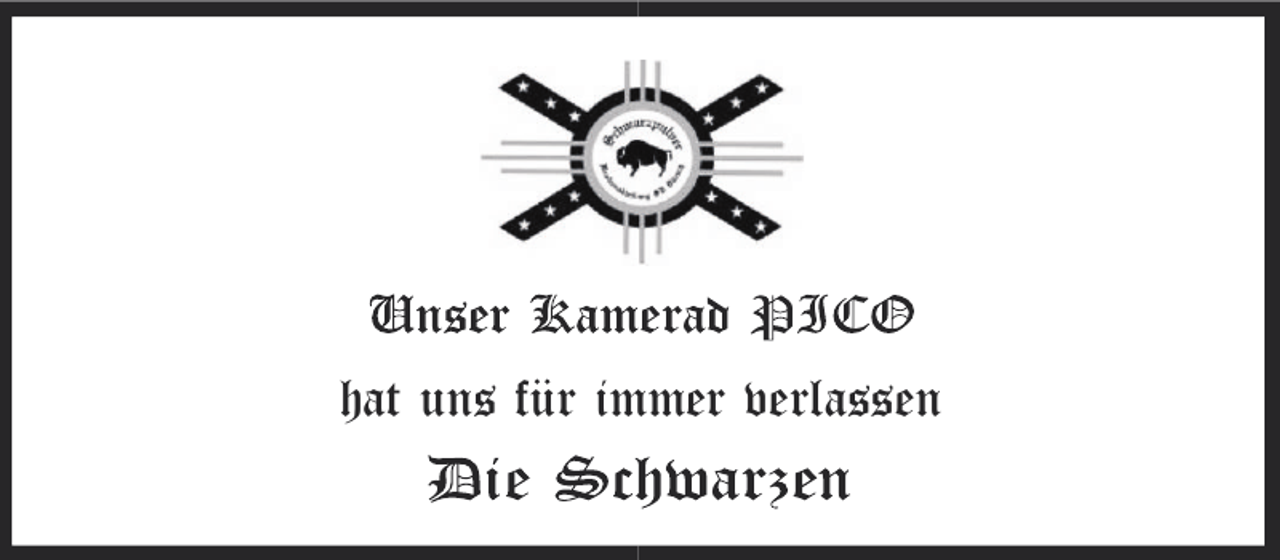 <p>hat uns für immer verlassen</p>