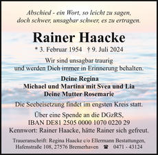 Ankündigung