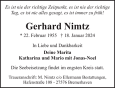 Ankündigung