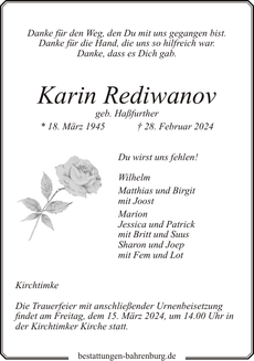 Ankündigung