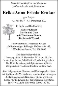 Ankündigung