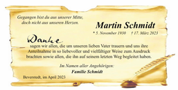 Ankündigung