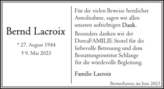 Ankündigung
