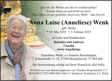 Ankündigung