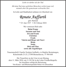 Ankündigung