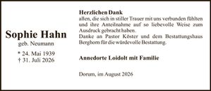 Ankündigung