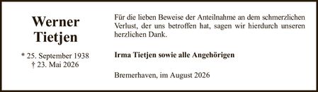 Ankündigung