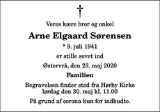 Announcement
