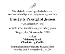 Announcement