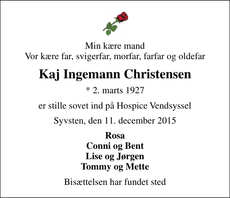 Announcement