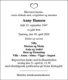 Announcement