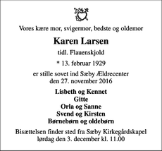 Announcement