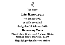 Announcement