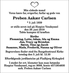 Announcement