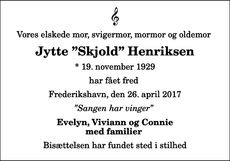 Announcement