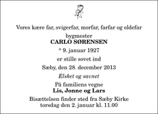 Announcement
