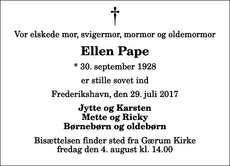Announcement