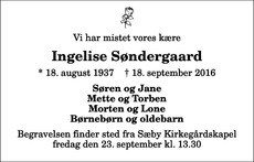 Announcement