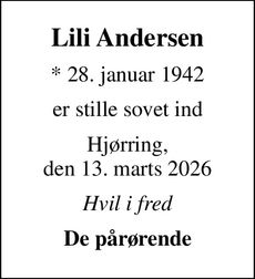 Announcement