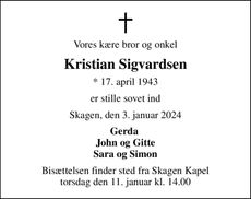 Announcement