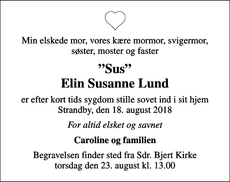 Announcement