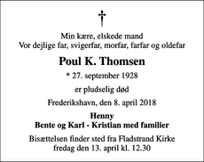 Announcement