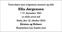 Announcement