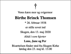 Announcement