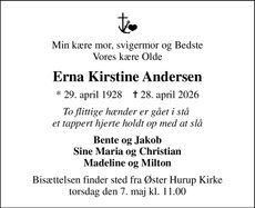 Announcement
