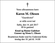 Announcement